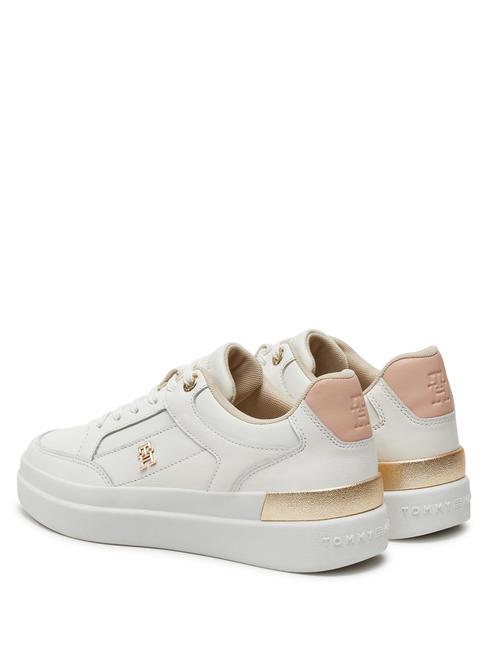 LUX HARDWARE COURT  Sneakers in pelle ancient white - Scarpe Donna