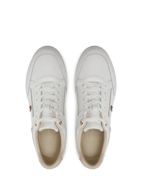 LUX HARDWARE COURT  Sneakers in pelle ancient white - Scarpe Donna
