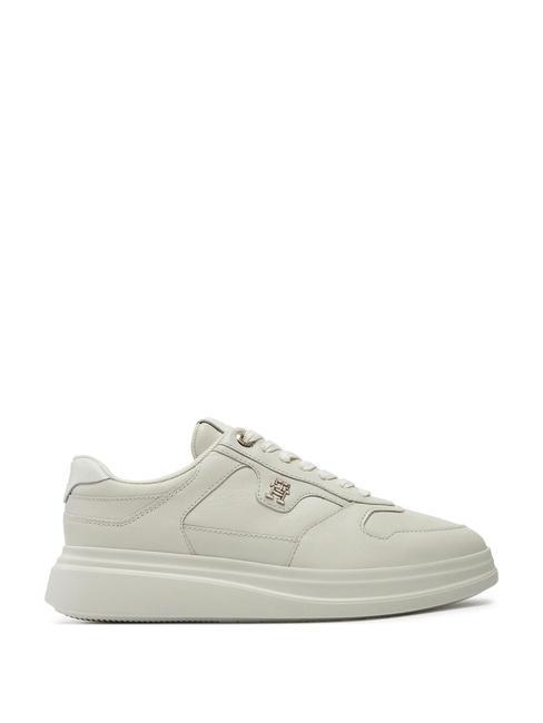 LUX POINTY COURT  Sneakers in pelle ancient white - Scarpe Donna