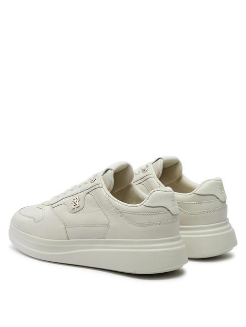 LUX POINTY COURT  Sneakers in pelle ancient white - Scarpe Donna