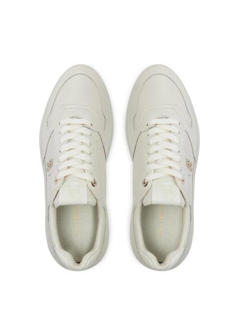 LUX POINTY COURT  Sneakers in pelle ancient white - Scarpe Donna