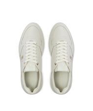 TOMMY HILFIGER LUX POINTY COURT  Sneakers in pelle ancient white - Scarpe Donna - 4