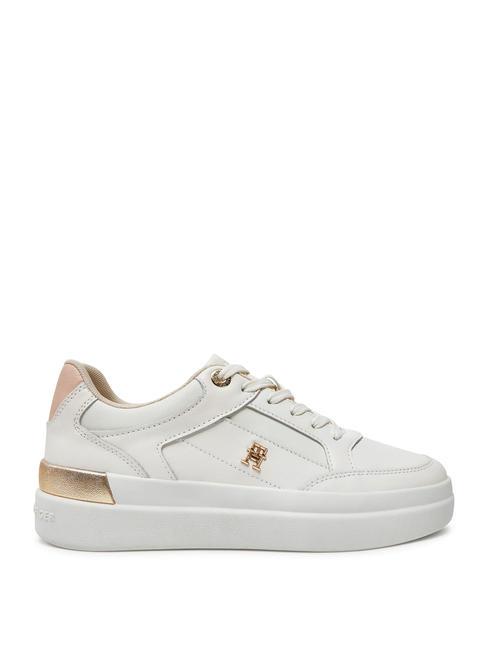 LUX HARDWARE COURT  Sneakers in pelle ancient white - Scarpe Donna