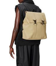 RAINS MSN BAG Zaino impermeabile città sand - Zaini Scuola & Tempo Libero - 5