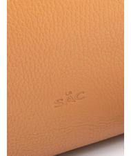 LESAC FRESIA Borsa a mano, con tracolla, in pelle natural - Borse Donna - 6