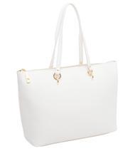 LESAC VIOLA  Shopping Bag in pelle optical white - Borse Donna - 2