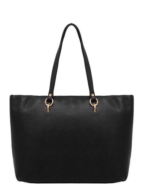 VIOLA  Shopping Bag in pelle nero - Borse Donna