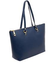 LESAC VIOLA  Shopping Bag in pelle jeans - Borse Donna - 2