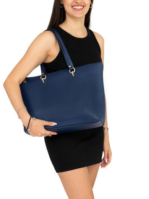 VIOLA  Shopping Bag in pelle jeans - Borse Donna