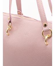 LESAC VIOLA  Shopping Bag in pelle millenial pink - Borse Donna - 5