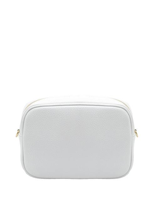 LUCIA Borsa pelle dollaro doppia tracolla  optical white - Borse Donna