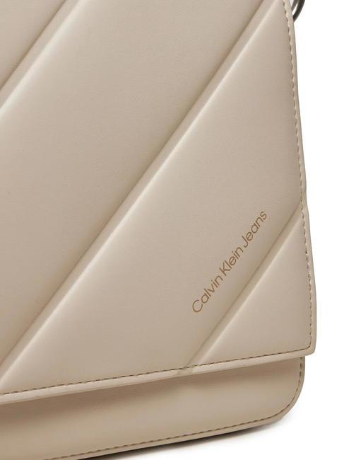 LINE QUILT  Borsa a mano, con tracolla eggshell - Borse Donna