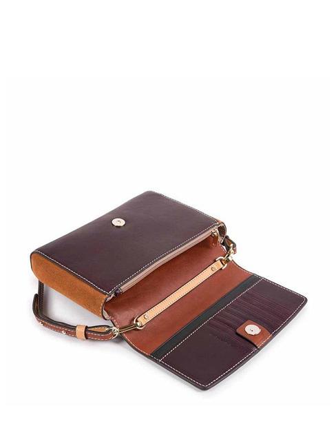 CAMPIONARIO - DAFNE  Mini Bag a tracolla, in pelle marrone/cuoio - Borse Donna