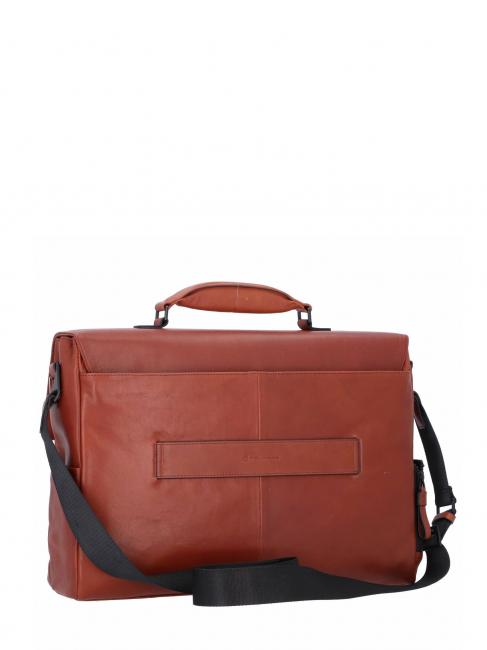 CAMPIONARIO - HARPER Cartella porta PC 15,6", in pelle CUOIO - Cartelle Lavoro