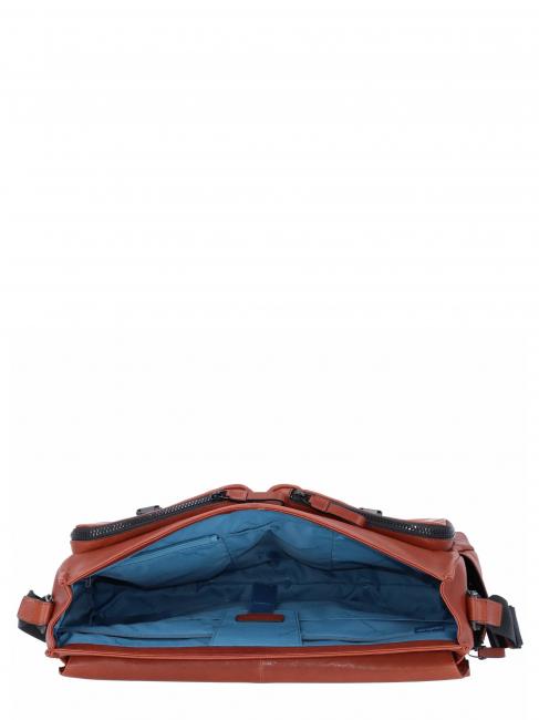 CAMPIONARIO - HARPER Cartella porta PC 15,6", in pelle CUOIO - Cartelle Lavoro