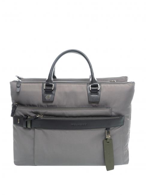 CAMPIONARIO - HEXAGON  Cartella porta PC 15,6", con tracolla GRIGIO - Cartelle Lavoro