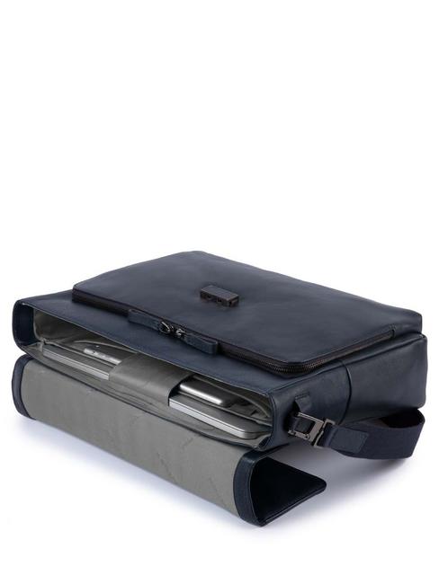 CAMPIONARIO - LINE Cartella in pelle porta pc 15,6" blu - Cartelle Lavoro