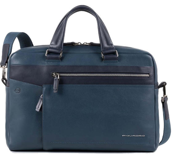 CAMPIONARIO - CARY Cartella porta documenti e PC 15" blu - Cartelle Lavoro