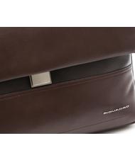 PIQUADRO CAMPIONARIO - CARY Cartella porta PC14", in pelle MORO - Cartelle Lavoro - 4