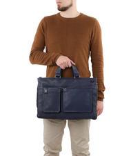 PIQUADRO CAMPIONARIO - TALLIN Zaino porta pc15" blu - Cartelle Lavoro - 7