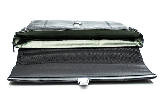 CAMPIONARIO - LINK 2 Cartella porta PC 13", espandibile Nero - Cartelle Lavoro