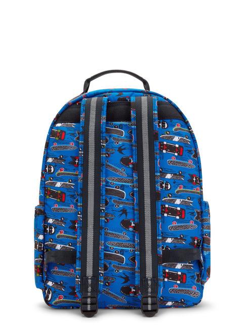SEOUL KIDS Zaino porta pc 15" new scate print small - Zaini Scuola & Tempo Libero