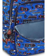 KIPLING SEOUL KIDS Zaino porta pc 15" new scate print small - Zaini Scuola & Tempo Libero - 6