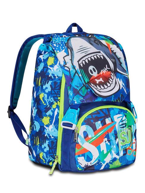 SHARKSTORY Zaino sdoppiabile BLUE PRINT           - Borse e accessori kids