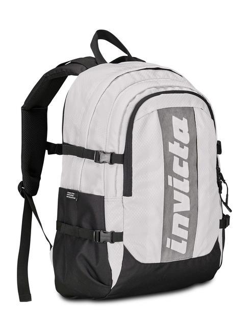 INVICT-ACT PLUS FIBRA OTTICA Zaino porta pc 14" glacier grey - Zaini Scuola & Tempo Libero