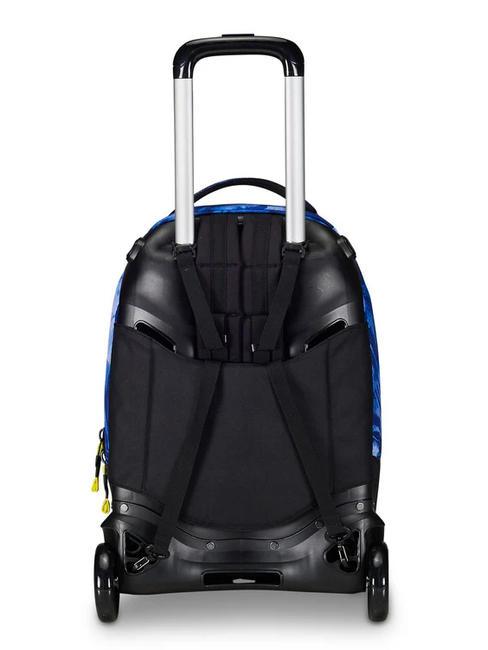 PLUS GRS FANTASY Zaino trolley sganciabile blue shibori - Zaini con carrello