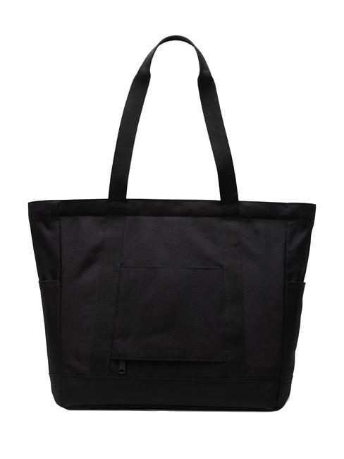 HERITAGE  Shopper a spalla black tonal - Borse Donna