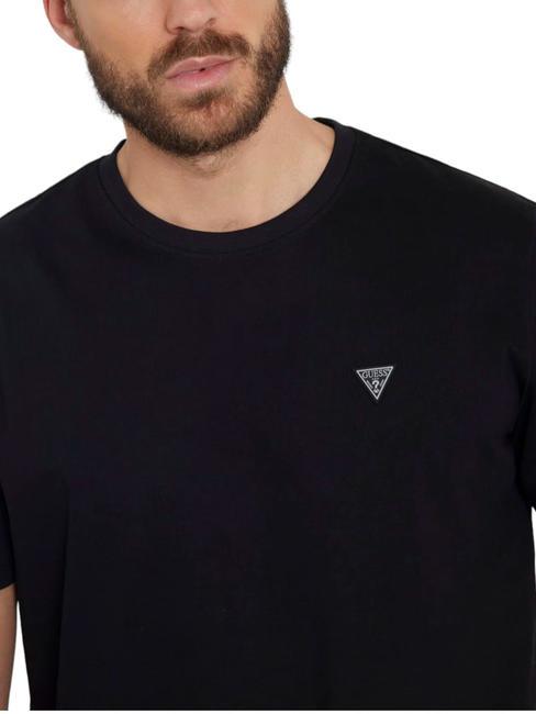 PATCH T-shirt in cotone jetbla - T-shirt Uomo