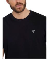 GUESS PATCH T-shirt in cotone jetbla - T-shirt Uomo - 2