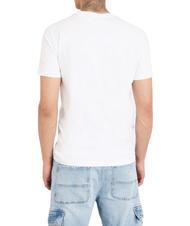 GUESS SS CN IRIDESCENT T-shirt in cotone stretch - T-shirt Uomo