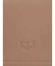 PINKO CLASSIC LOVE BAG Borsa one simply biscotto zenzero-antique gold - Borse Donna - 5