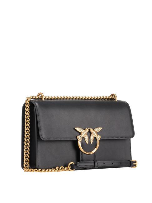 CLASSIC LOVE BAG Borsa one simply nero-antique gold - Borse Donna