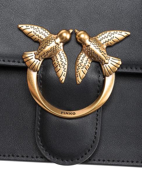 CLASSIC LOVE BAG Borsa one simply nero-antique gold - Borse Donna