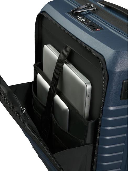 INTUO Trolley bagaglio a mano espandibile blu night - Bagagli a mano