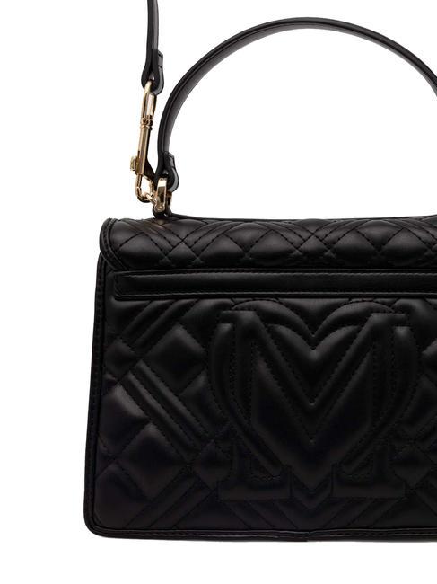 QUILTED Borsa cartelletta con tracolla Nero - Borse Donna