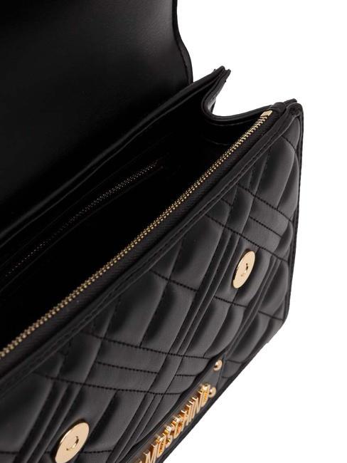 QUILTED Borsa cartelletta con tracolla Nero - Borse Donna