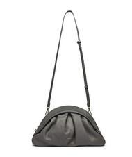 COCCINELLE CHEEK SMOOTH  Borsa a tracolla, in pelle grafite - Borse Donna - 3