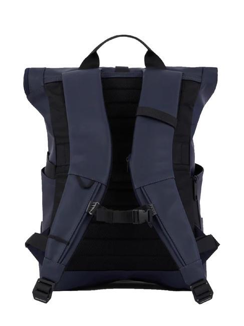 CORNER SPECIALE GOMMATO Zaino roll-top porta pc 15.6" blu - Zaini da lavoro porta PC