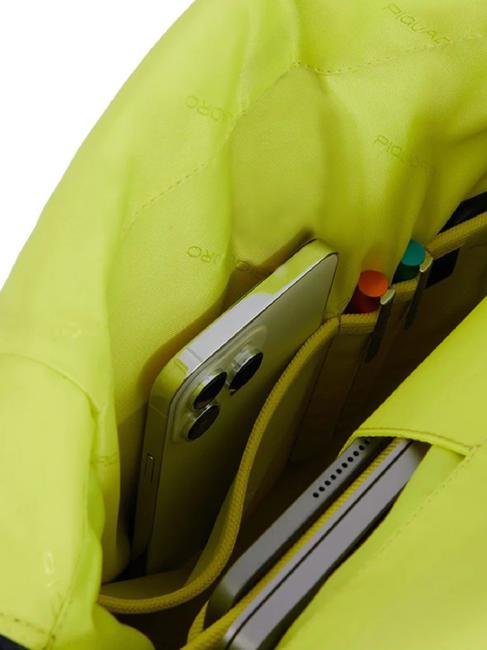 CORNER SPECIALE GOMMATO Zaino roll-top porta pc 15.6" blu - Zaini da lavoro porta PC