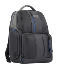 PIQUADRO URBAN FAST-CHECK Zaino in pelle porta PC 15,6" - Zaini da lavoro porta PC