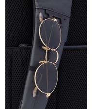 PIQUADRO URBAN FAST-CHECK Zaino in pelle porta PC 15,6" nero grigiongr - Zaini da lavoro porta PC - 7