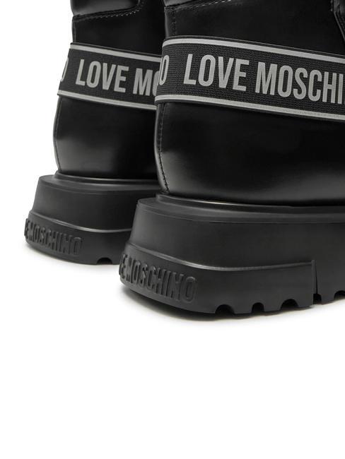 SQUARE 40 Stivaletti beatles in pelle Nero - Scarpe Donna