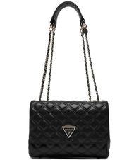 GUESS GIULLY  Borsa trapuntata con flap a tracolla  - Borse Donna