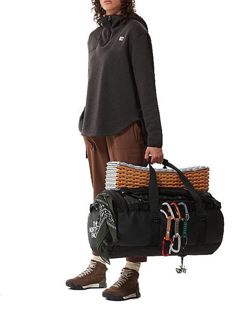 BASE CAMP M Borsone zaino tnf black-tnf w - Borsoni