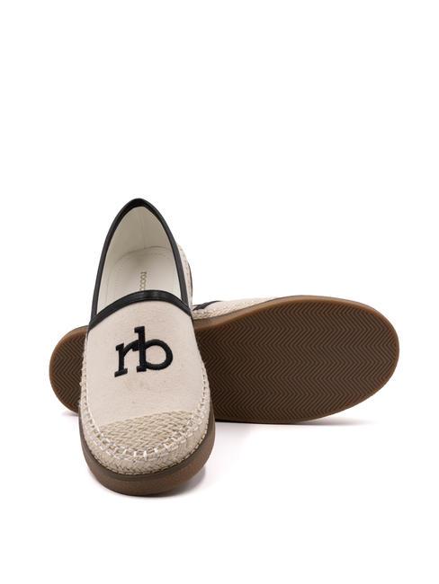 RB Esapdrillas in canvas off white - Scarpe Donna