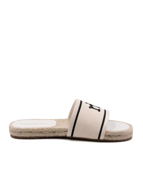 RB Ciabattina in canvas off white - Scarpe Donna